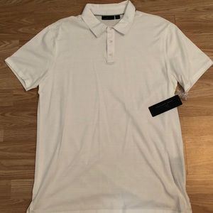 Marc Anthony white short sleeve shirt(Slim)